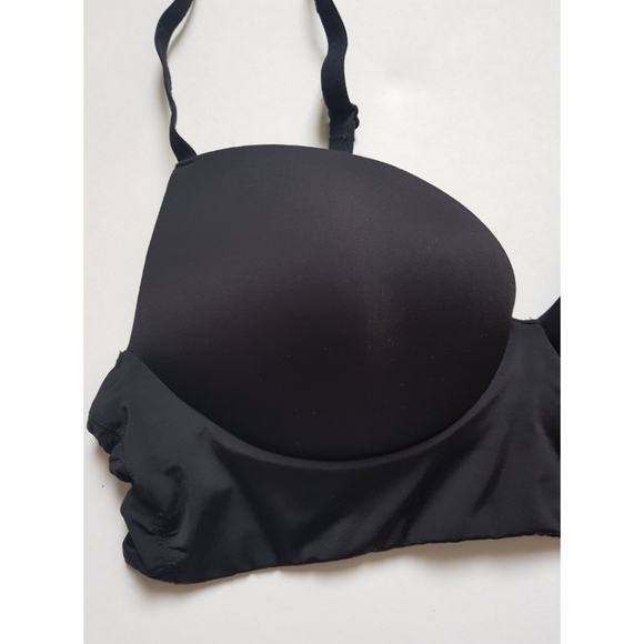 Victoria's Secret Black Padded Demi Bra Medium - Picture 2 of 12